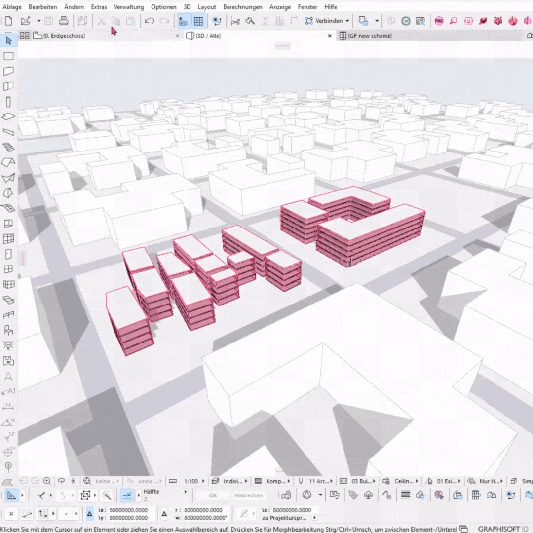 Volumenstudie - Archicad Add-On 🇨🇭
