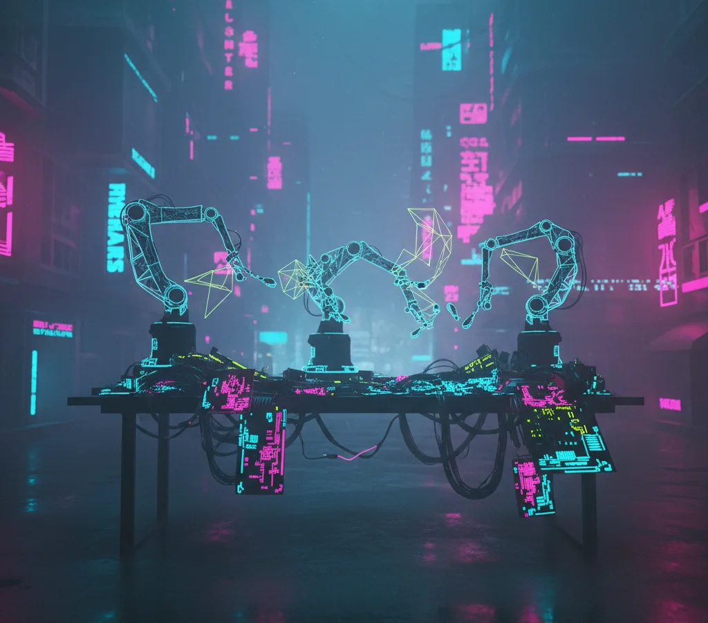 A Few-Shot PINN Reconstructs a 6-DoF Robot — What's Your Real Dependency Graph?